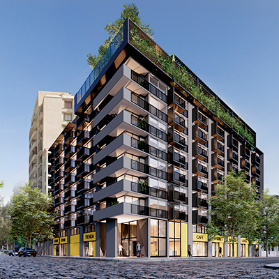 Proyecto Edificio Vergara Domeyko - Departamentos en Santiago Centro